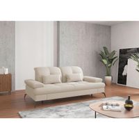 Sit & More 2,5-MIESTNA POHOVKA, textil, krémová