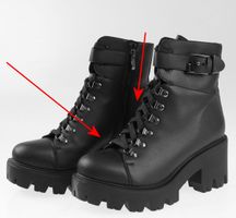 buty na platformie - Vegan - ALTERCORE - MY968 40