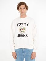 Tommy Jeans Boxy Luxe Sweatshirt Weiß