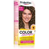 Schwarzkopf Palette Color Shampoo Tönungsshampoo Farbton 6-0 Light Brown 50 ml