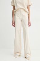 A.P.C. pantaloni pentru femei din bumbac pantalon margaret