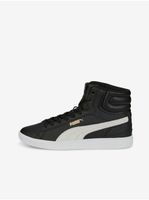 Black women's ankle leather sneakers Puma Vikky V3 - Women's