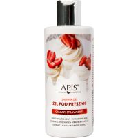 Apis Natural Cosmetics Creamy Strawberry хидратиращ душ гел 300 мл.