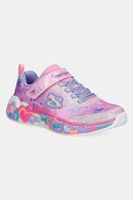 Skechers sneakers pentru copii ETERNAL HEART LIGHTS culoarea roz, 302696L