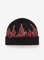 Black boys' cap VANS UP IN FLAMES BEANIE - Boys