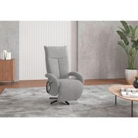 Sit & More KRESLO, textil, svetlosivá