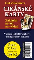 Cikánské karty (Základní návod na výklad (karty + brožura)) - kniha z kategorie Věštění z karet