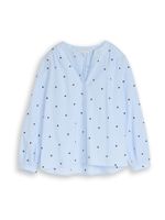 TOM TAILOR Bluza  svijetloplava / crna