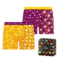 Men's boxers Frogies Zodiac Löwe 2P Gift box