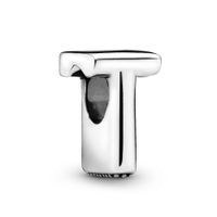 Pandora Stříbrný korálek "T" Moments 797474