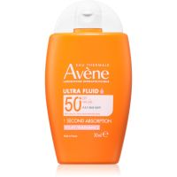 Avène Sun Ultra Fluid Radiance aufhellendes Fluid gegen Sonnenschein SPF 50+ 50 ml