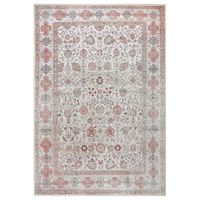 Lindorug KOBEREC TKANÝ NA PLOCHO, 130/190 cm, světle modrá, perleť, korály