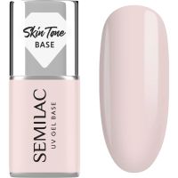 Semilac UV Gel Base Skin Tone Base Basislack für Gelnägel Farbton Écru 7 ml