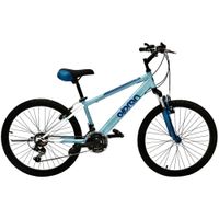 Odlehčené juniorské kolo Olpran Helix 24" - model 2026 • 125-145 cm • 12,4 kg 15" (135-155 cm) tmavě modrá/modrá/bílá