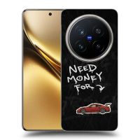 Silikónový čierny obal pre Vivo X200 Pro - Track Mode