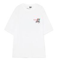 Cropp - Bela majica s potiskom Castrol - bela
