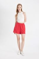 DEFACTO Regular Fit Straight Leg Thick Fabric Basic Shorts