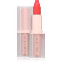 Revolution Lip Allure Soft Satin Lipstick kremasta šminka s satenastim zaključkom odtenek Vibe Red 3.2 g