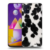 Silikónový prehľadný obal pre Samsung Galaxy M31s - Black Moo