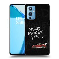 Silikónový čierny obal pre OnePlus 9 - Track Mode