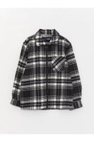 LC Waikiki Plaid Long Sleeve Boy Shirt Jacket