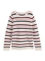 TOM TAILOR Pulover  ecru/prljavo bijela / roza / prljavo roza / crna