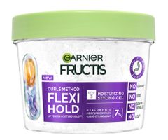Hydratačný gél pre vlnité a kučeravé vlasy Garnier Fructis Method For Curls N°3 Flexi Hold - 370 ml + darček zadarmo