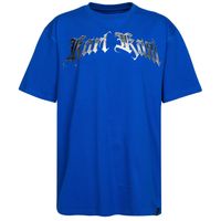 Karl Kani Old English Chrome Tee Blue - Pánske - Tričko Karl Kani - Modré - 60300183 - Veľkosť: S