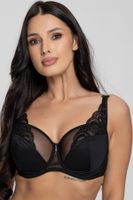 Polovyztužená podprsenka Biggi Roxi Černá 75F