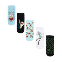 Cropp - Komplet 5 parov nogavic s potiskom Rick and Morty - raznobarvna