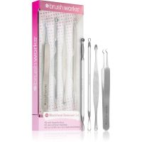 Brushworks Blackhead & Blemish Remover Set Set (für die Tiefenreinigung)