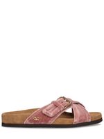 30mm Velvet Slide Sandals