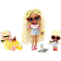 L.O.L. Surprise! Tweens - Pyžamová párty s panenkou Den na pláži s Rae Sands a SPF Q.T.