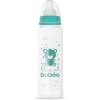 Baboo Anti-colic Glass Feeding Bottle Narrow Neck sklenená dojčenská fľaša 3m+ 240 ml