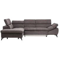 Stylife SEDACÍ SOUPRAVA, textil, šedá