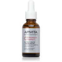 Apivita Bee Tech Concentrates C15 Propolis Correct Serum Antioxidatives straffendes Gesichtshaut-Serum 30 ml