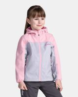 Girl's softshell jacket Kilpi RAVIA-J Light pink