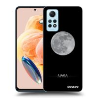 Silikónový prehľadný obal pre Xiaomi Redmi Note 12 Pro 4G - Moon Minimal