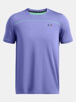 Under Armour UA Rush Seamless Wordmark SS Majica ljubičasta