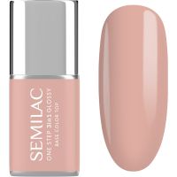 Semilac One Step 3in1 Glossy lac de unghii sub forma de gel culoare 450 Light Peach 7 ml