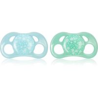 Twistshake Orthodontic 6m+ пустушка Blue+Green 2 кс