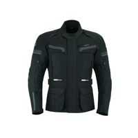 Pánská touringová moto bunda BOS Maximum Black XXL