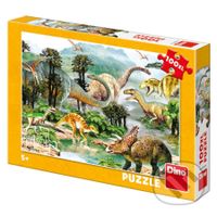 Život dinosaurů - puzzle z kategorie Multi puzzle