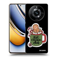 Silikónový čierny obal pre Realme 11 Pro+ - Hot Cocoa Club