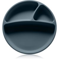 Minikoioi Puzzle Plate Deep Blue секційна тарілка з присоскою 1 кс