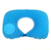 Samonafukovací cestovný vankúš Farba: Bledo modrá