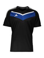 ADIDAS PERFORMANCE Tehnička sportska majica 'Custom'  plava / crna / bijela