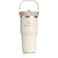 Stanley IceFlow™ Flip Straw 2.0 Tumbler термопляшка з неіржавної сталі Cream 410 мл
