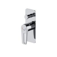 Bateria wannowo-prysznicowa podtynkowa Cersanit Mille chrom połysk S951-342