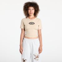 Koszulka adidas Originals Campus 2000 Back Cut Out Rib T-Shirt Stone Khaki S